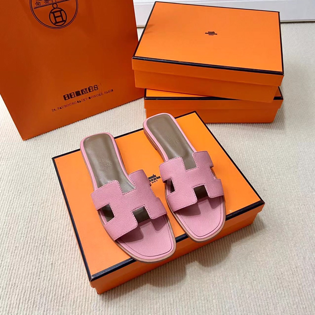 에르메스 올수공 오란 슬리퍼 샌들 앱송 85